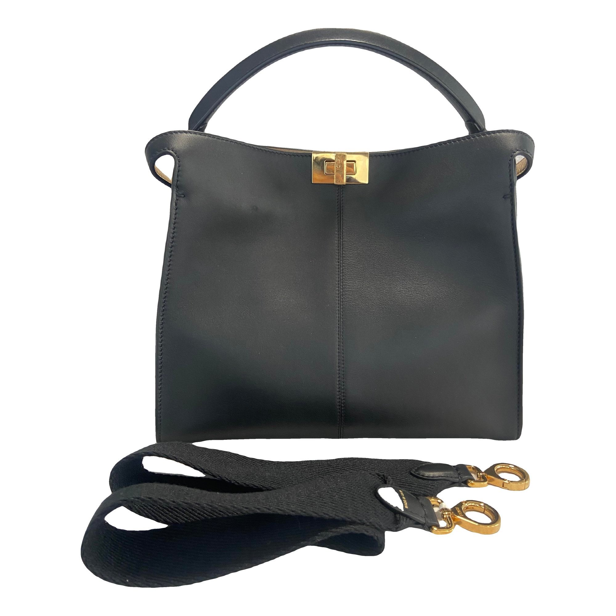 Peekaboo X-Lite leather handbag