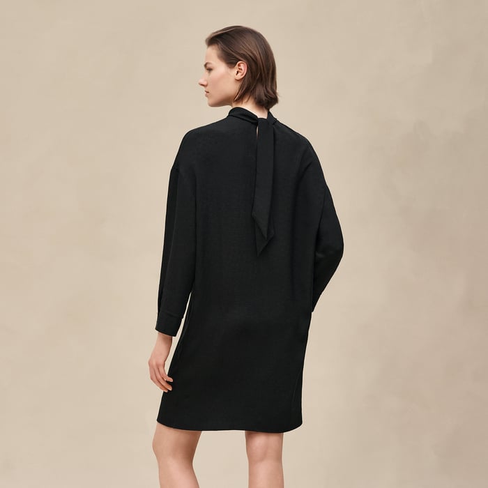 Noir "H Kelly" Cocoon Dress