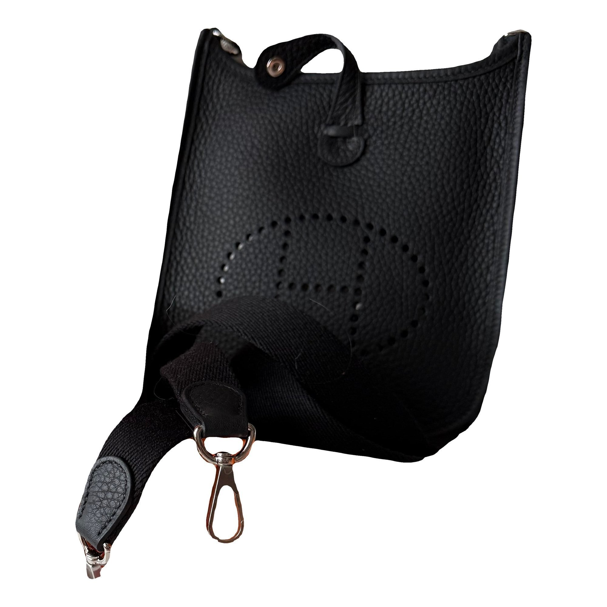 Evelyne leather handbag