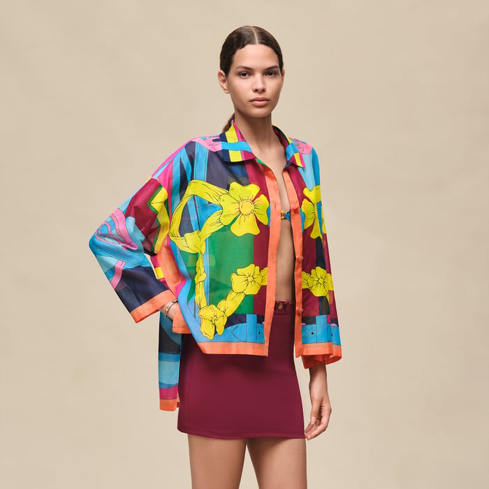 Jaune Soleil "Grand Manege" Beach Shirt