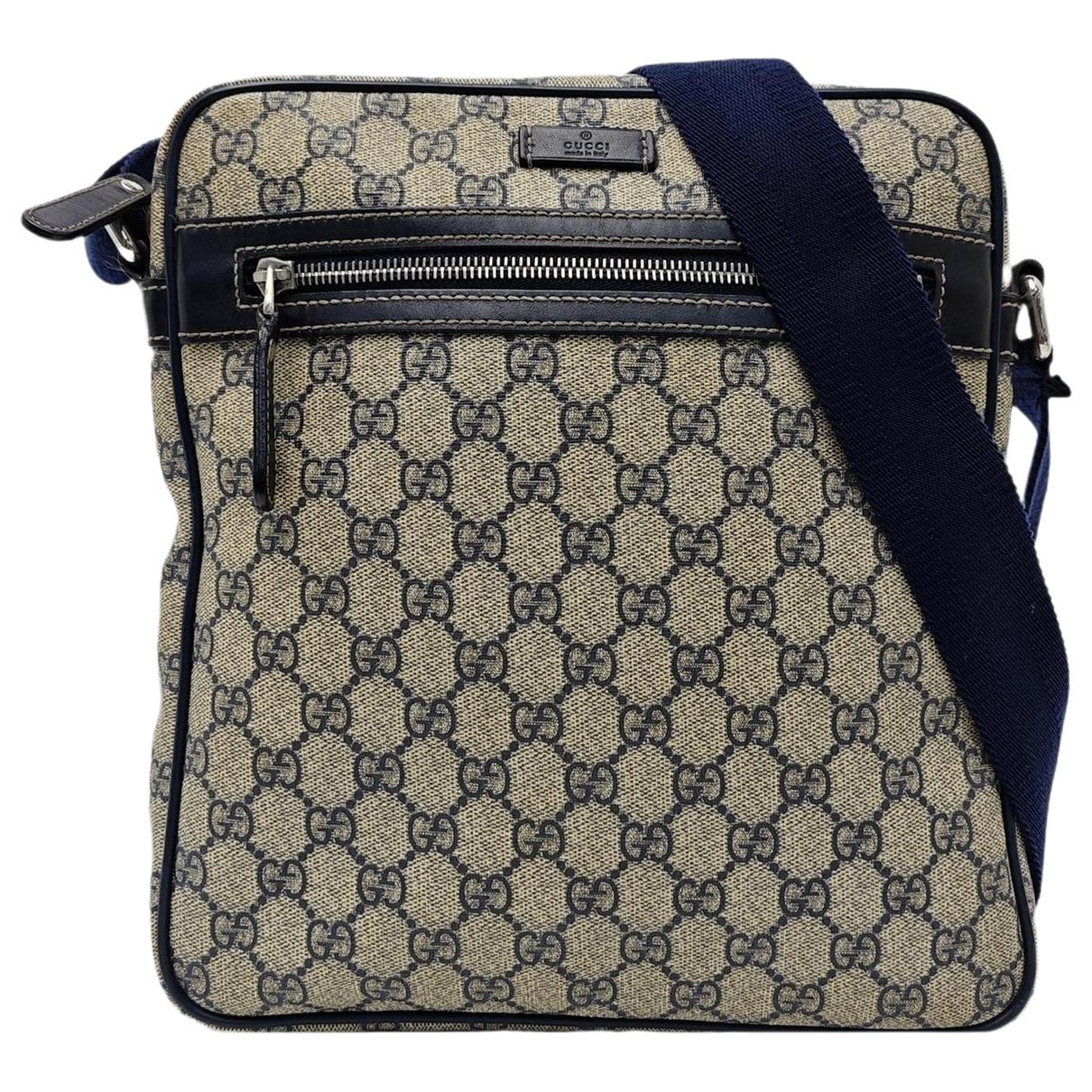 Ophidia GG Supreme leather handbag