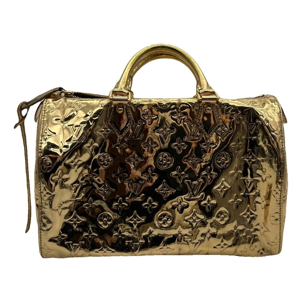Speedy vinyl handbag