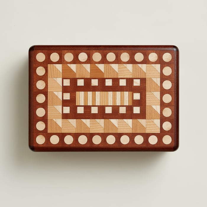 Naturel Casaque Jeux d'Ordre Watch Box