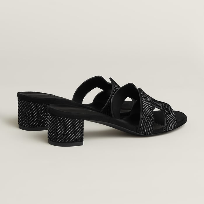 Noir Oasis Sandal