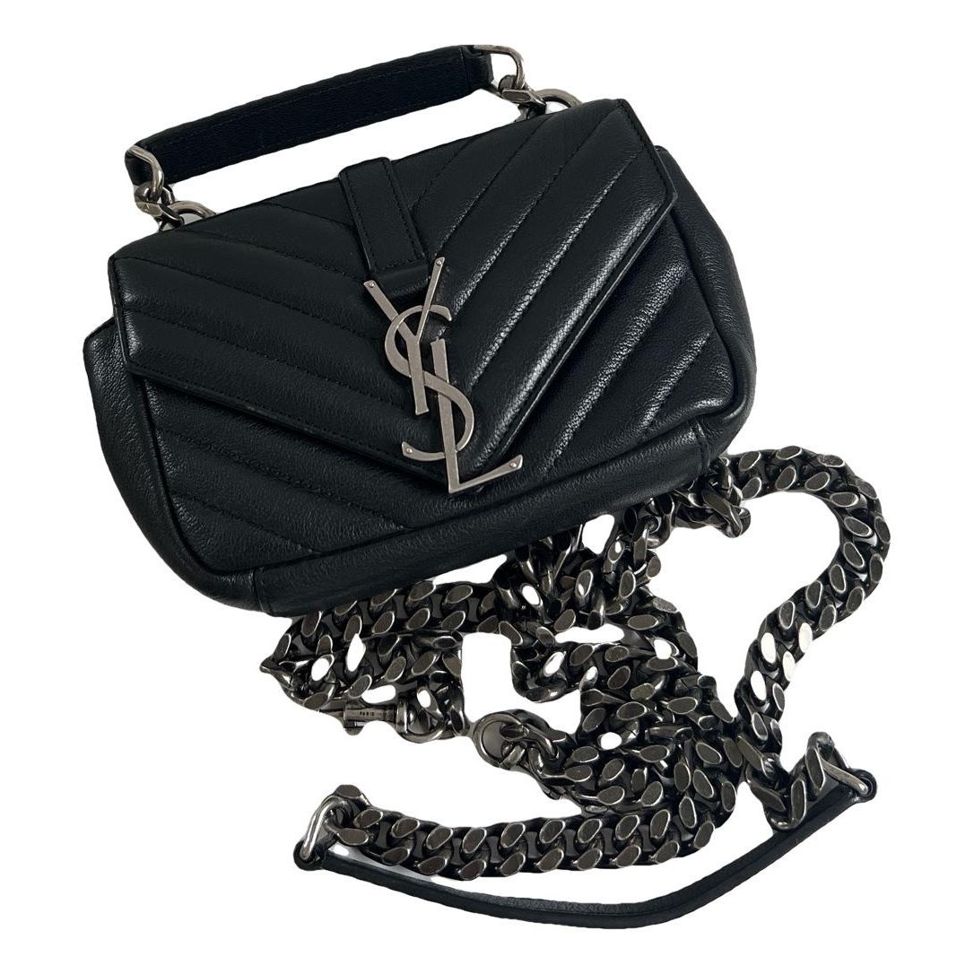 Collége monogramme leather handbag