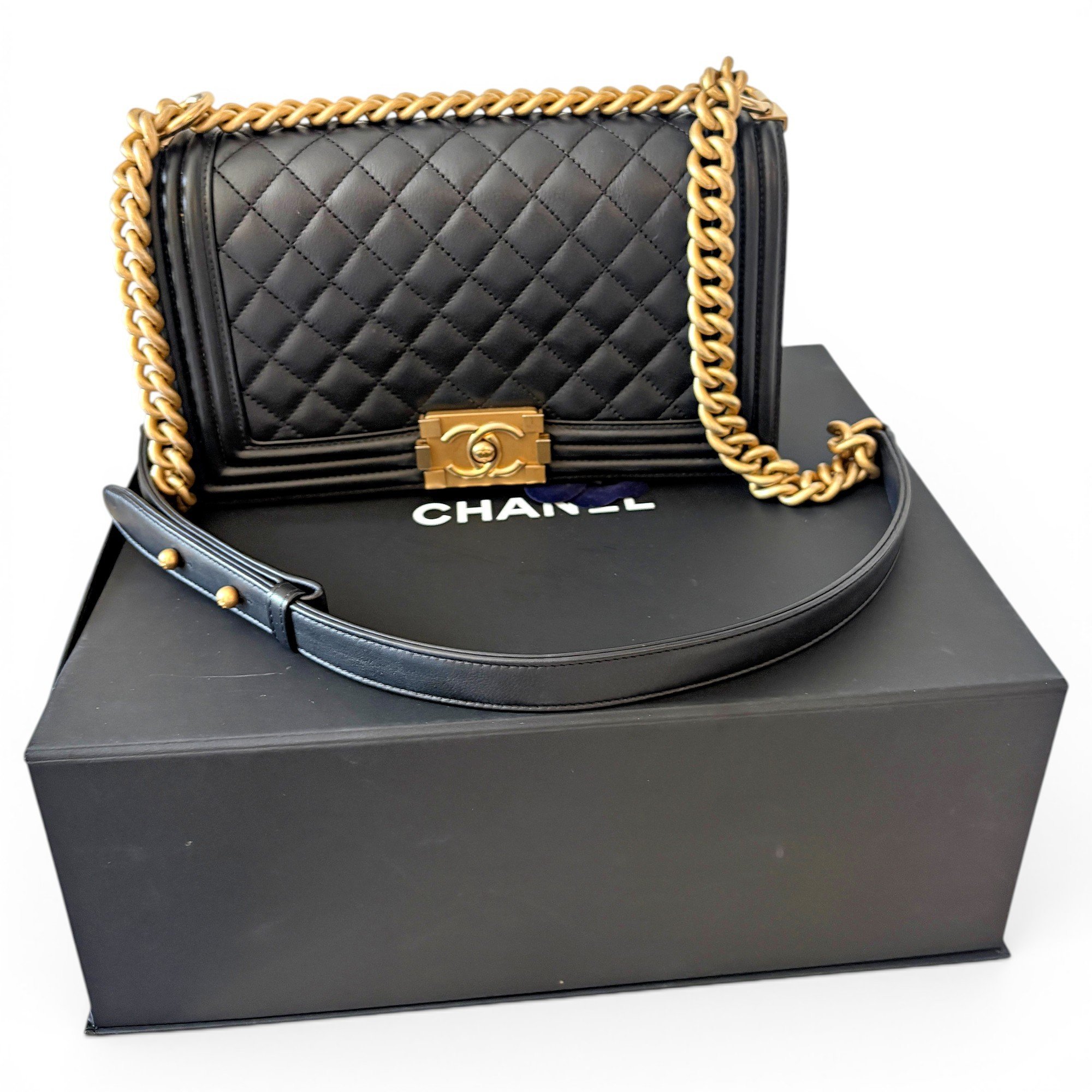 Boy leather handbag