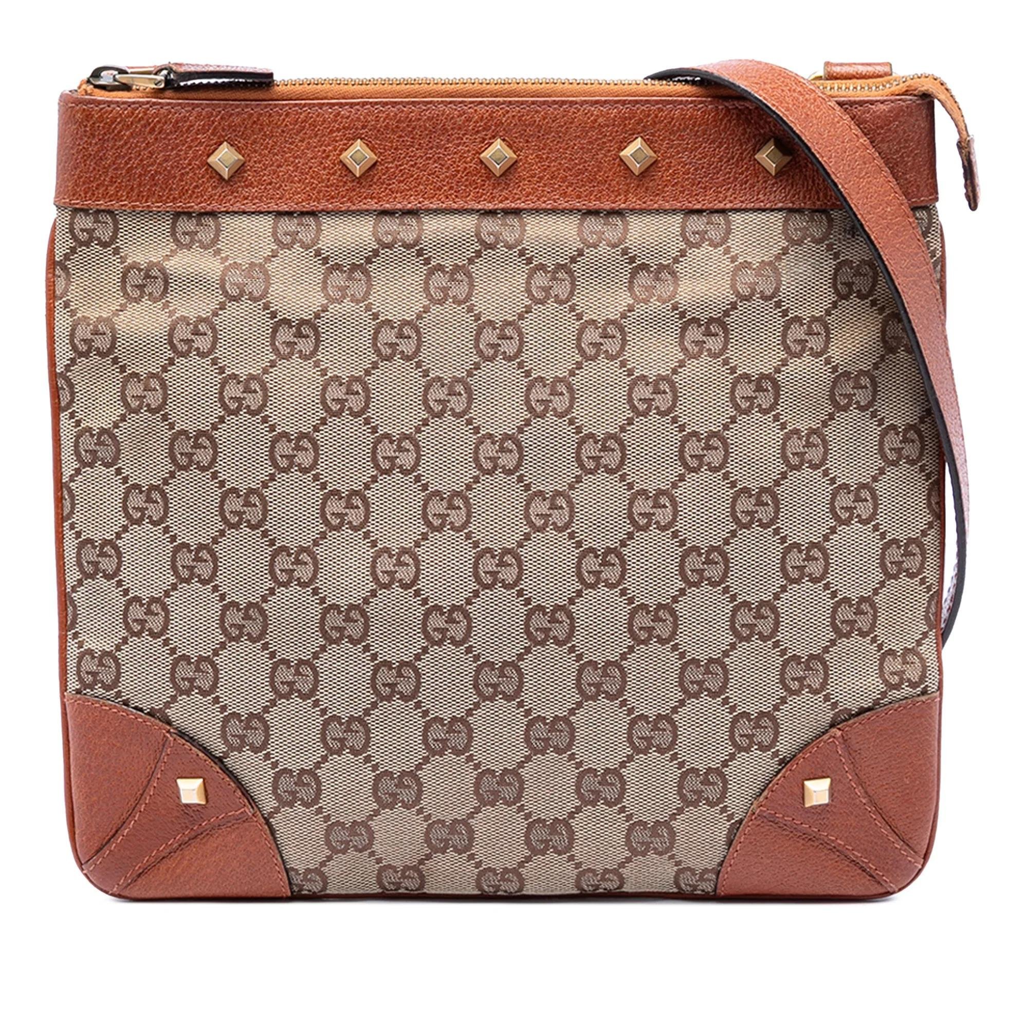 Leather crossbody bag