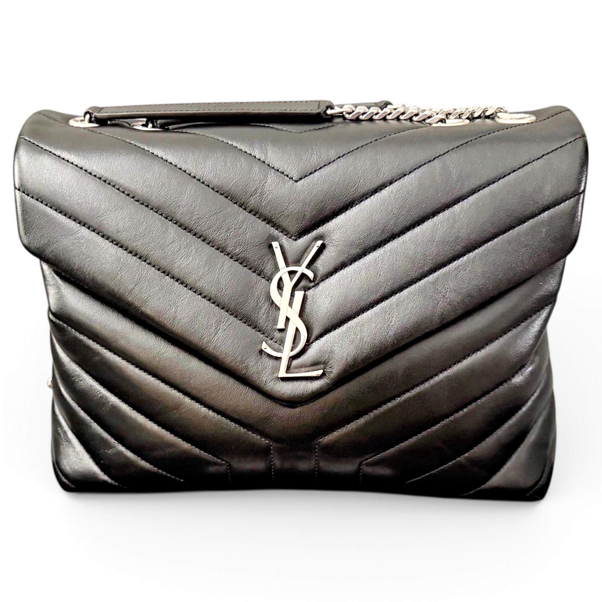 Loulou leather handbag