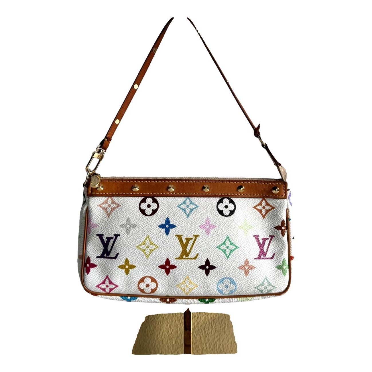 Pochette Accessoire leather handbag
