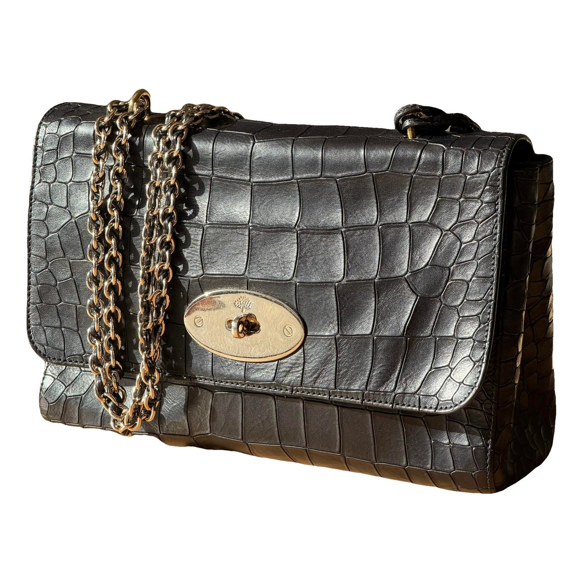 Lily leather handbag