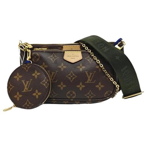 Maxi Multi Pochette Accessoires leather crossbody bag