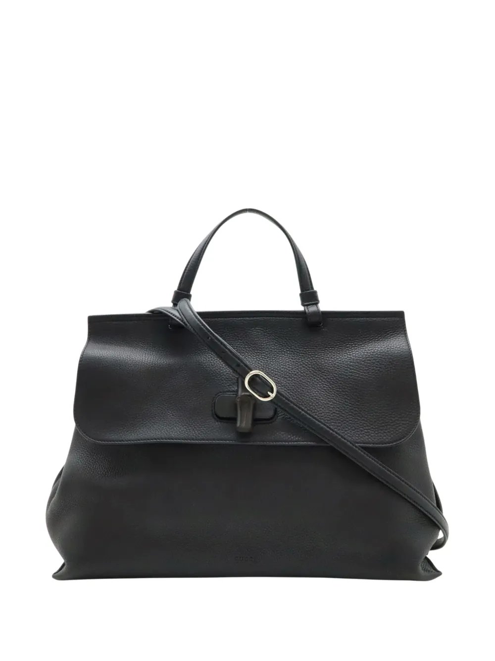 2000-2015 Large Calfskin Bamboo Daily satchel
