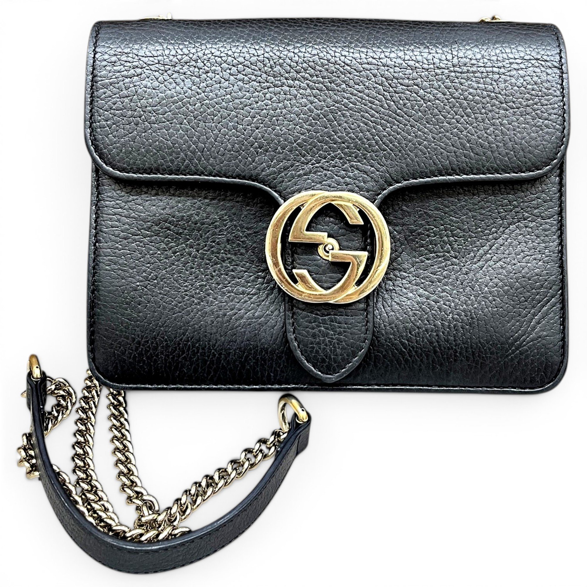 Leather handbag