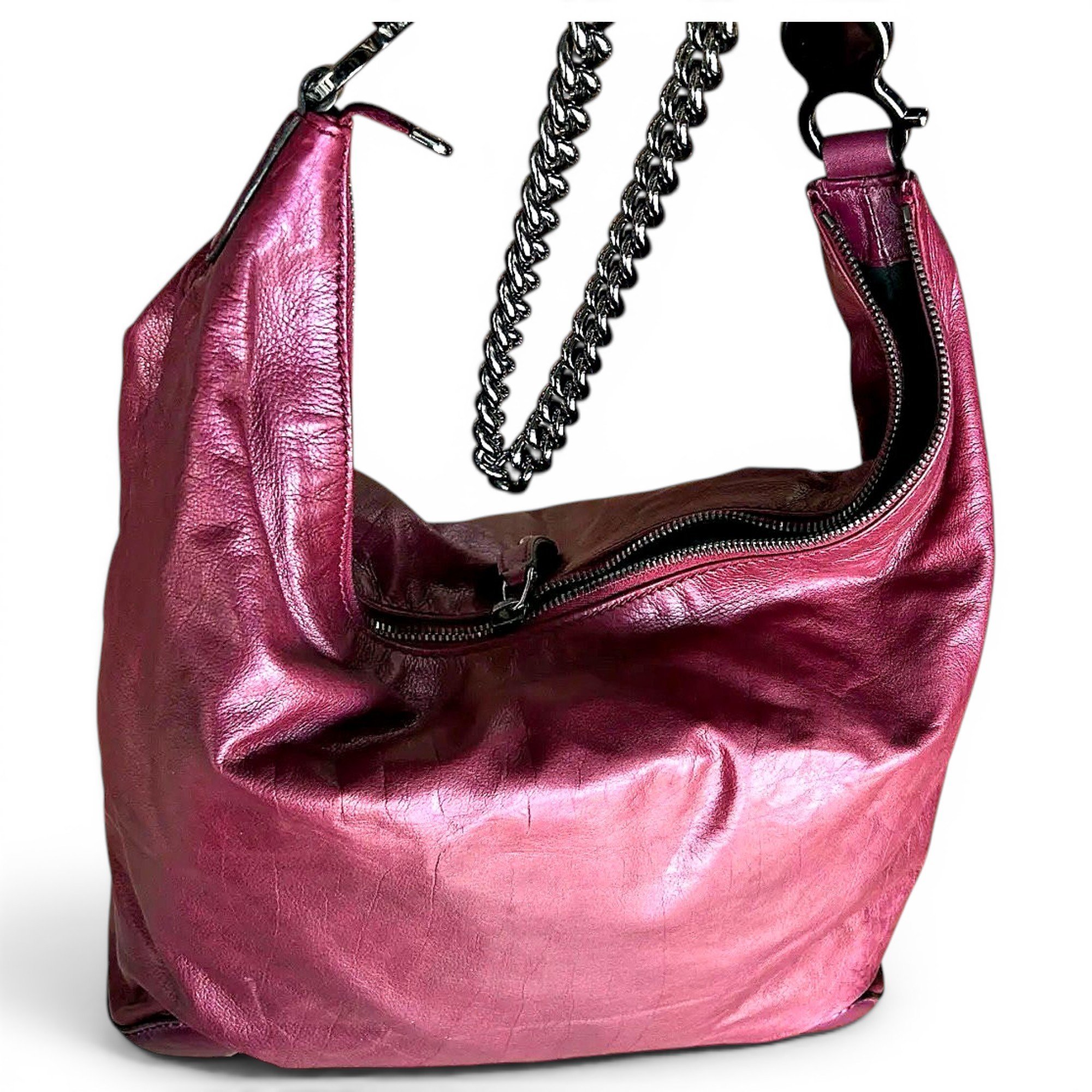 Leather handbag