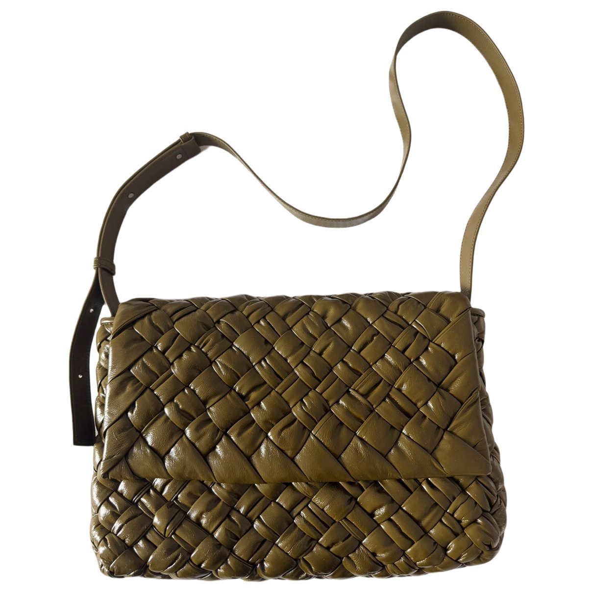 Leather satchel