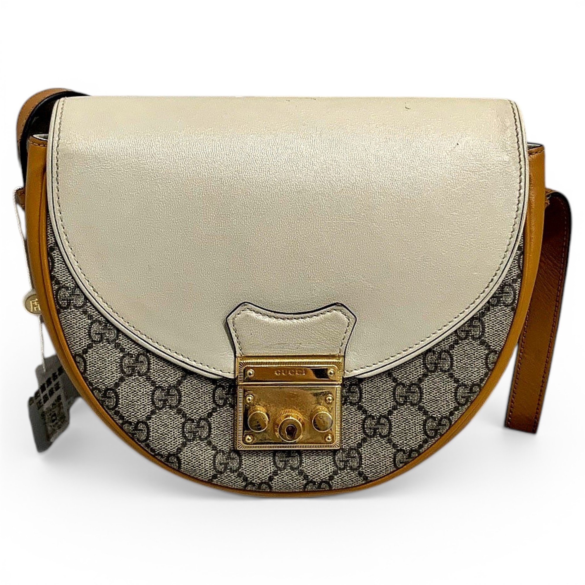 Padlock crossbody bag
