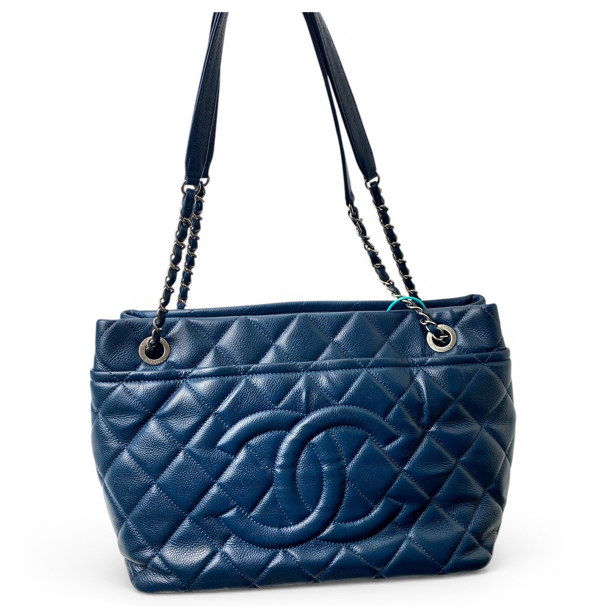 Grand shopping leather tote