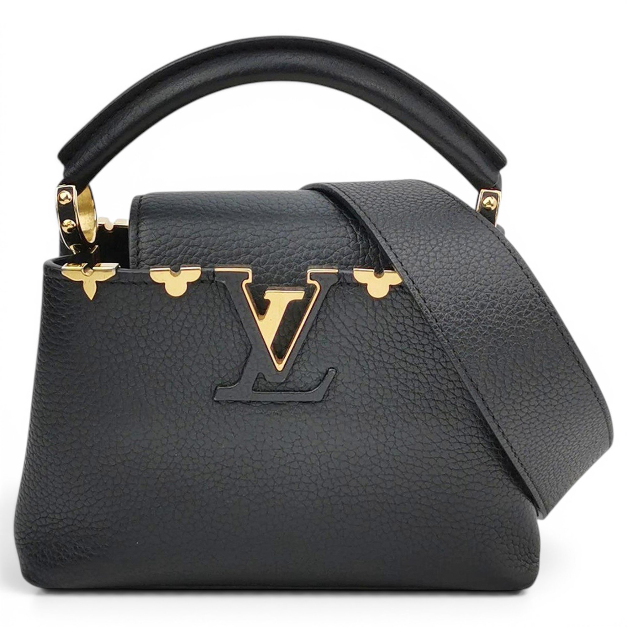 Capucines leather handbag
