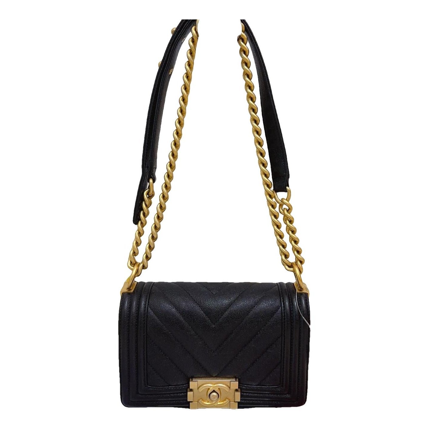 Boy leather crossbody bag