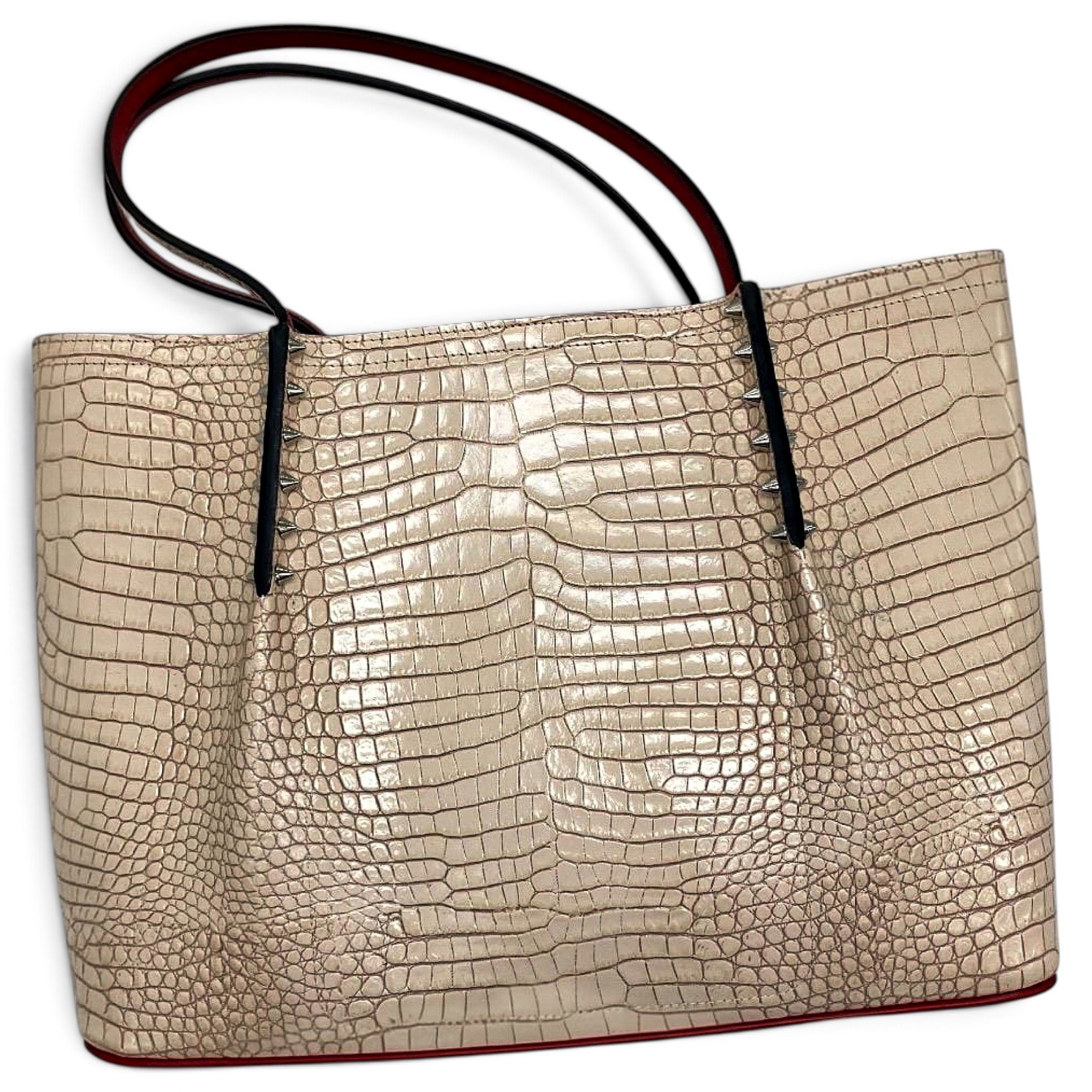 Cabata leather tote