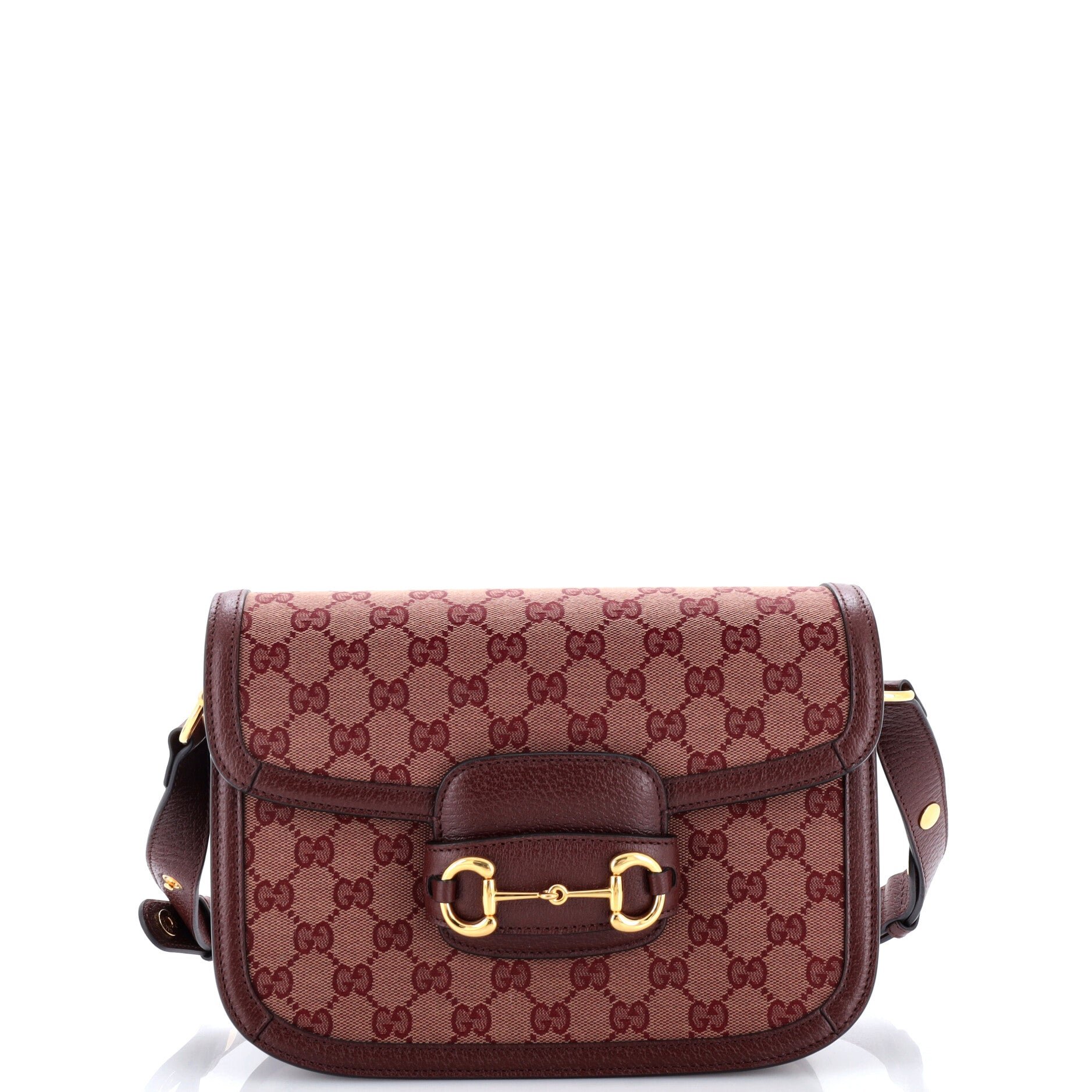 Horsebit 1955 Shoulder Bag GG Denim Small