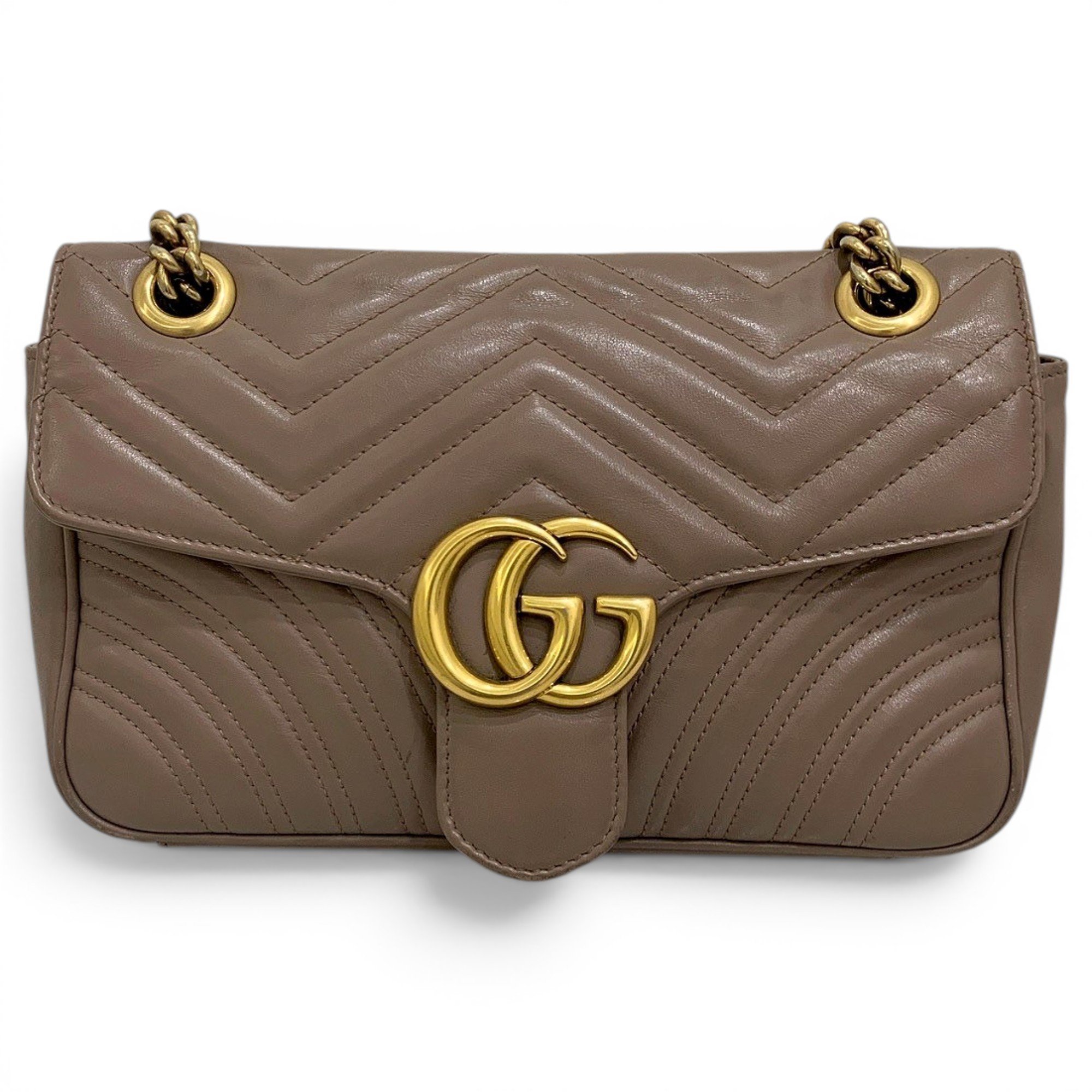 GG Marmont Flap leather crossbody bag
