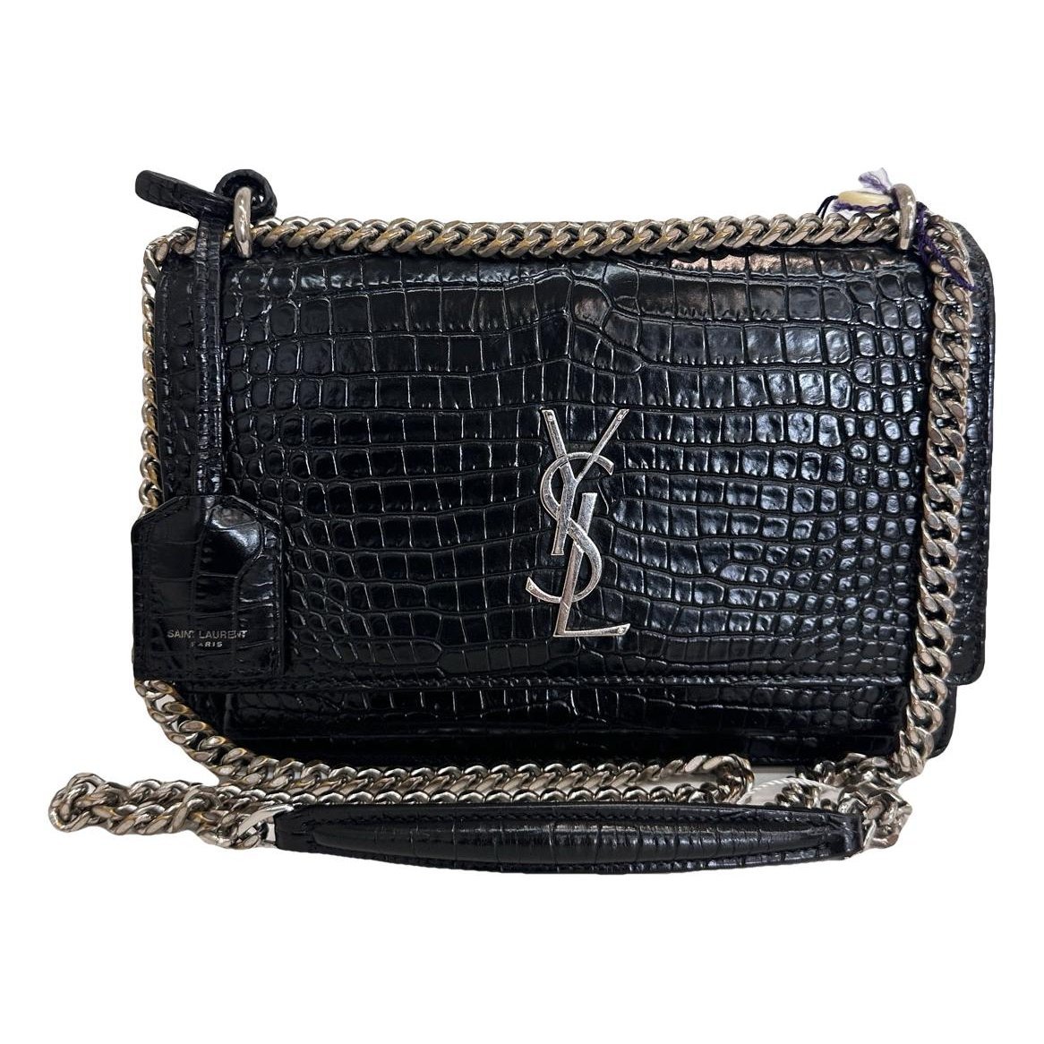 Sunset leather crossbody bag