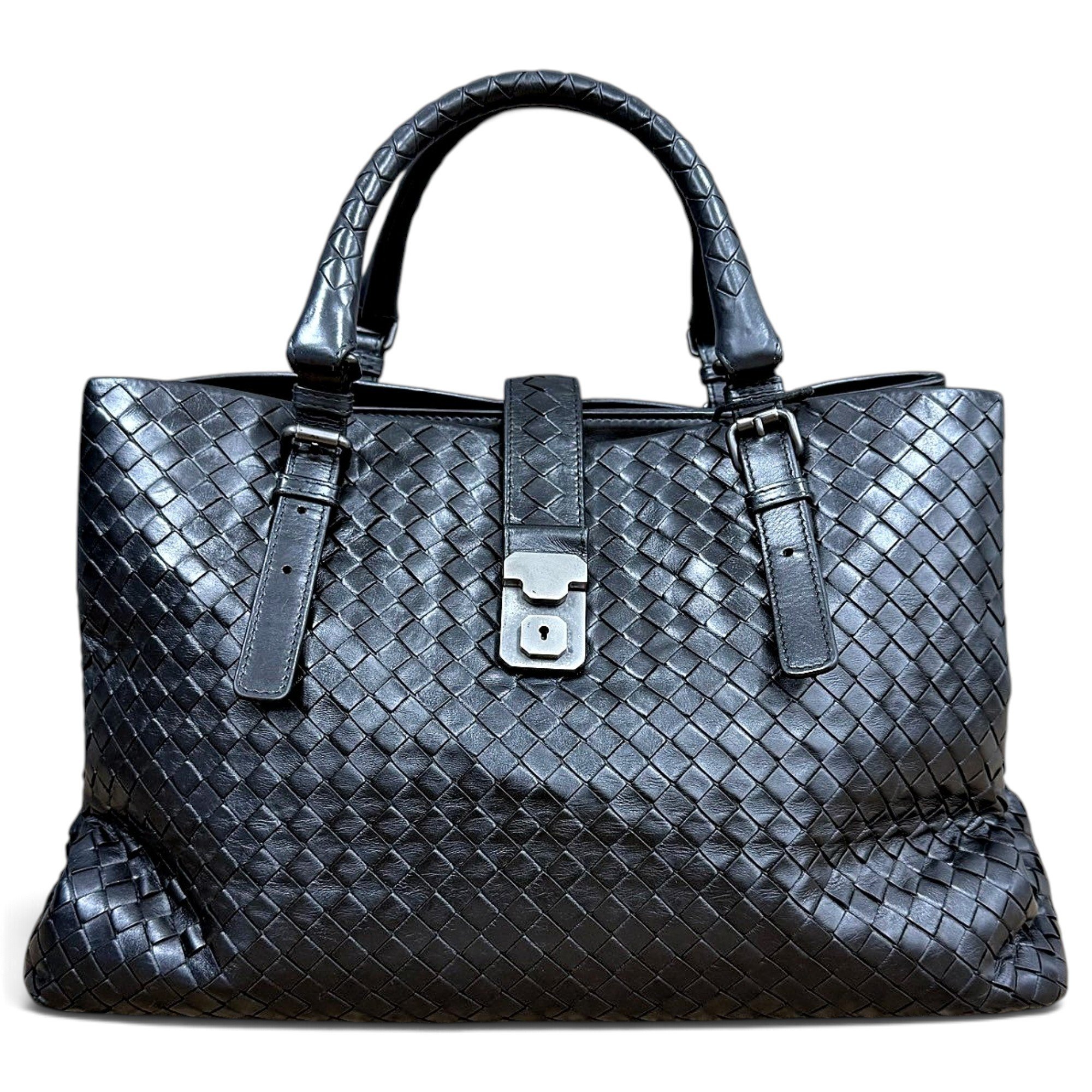 Roma leather handbag