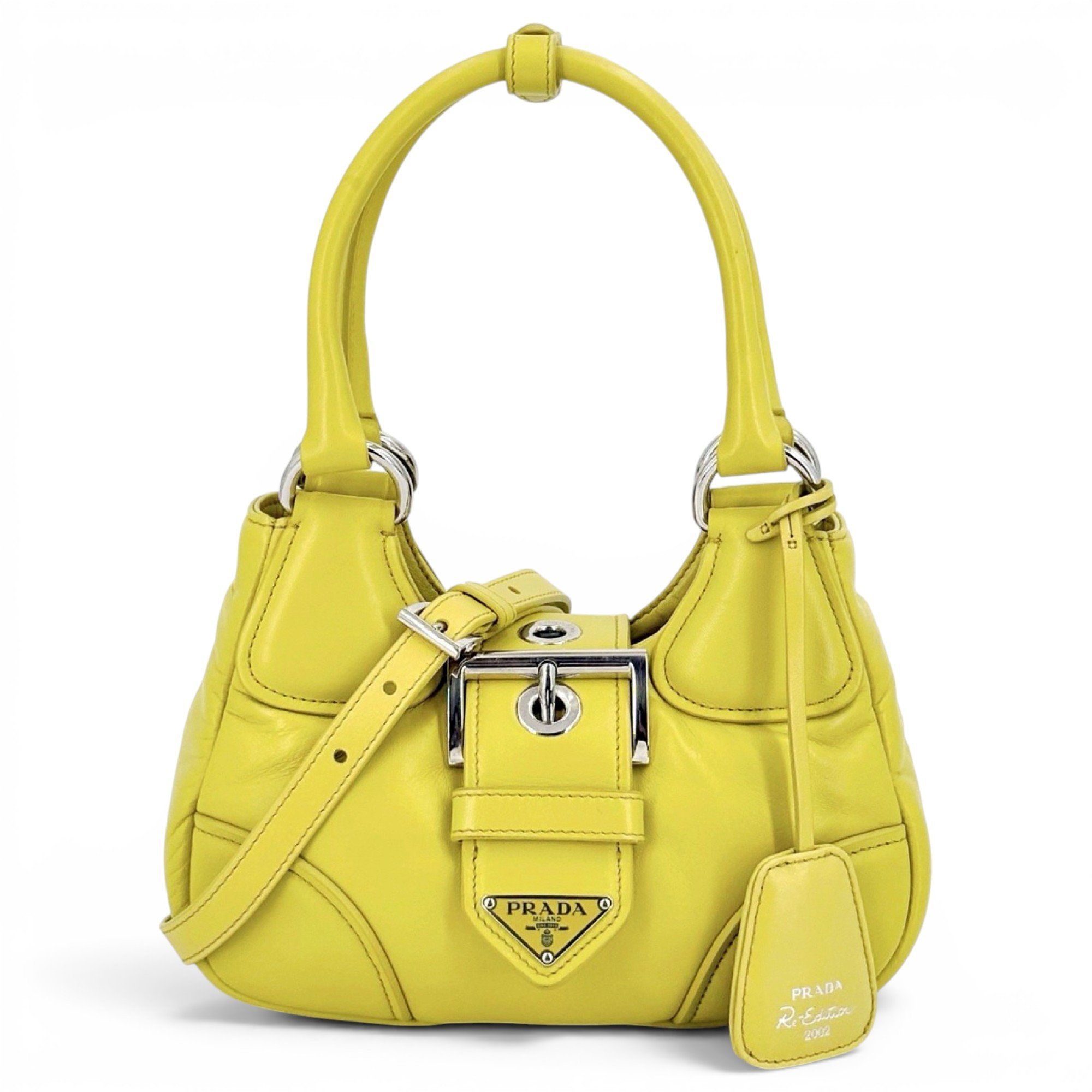 Moon leather handbag