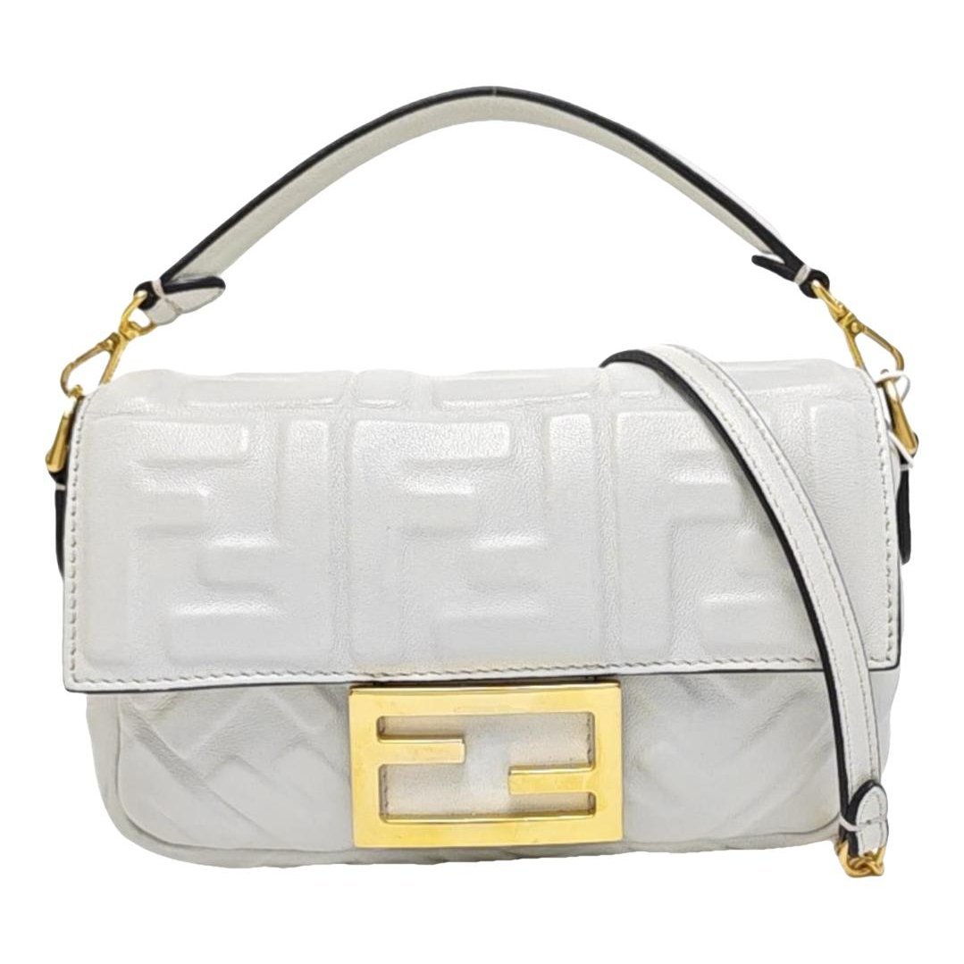 Baguette leather handbag