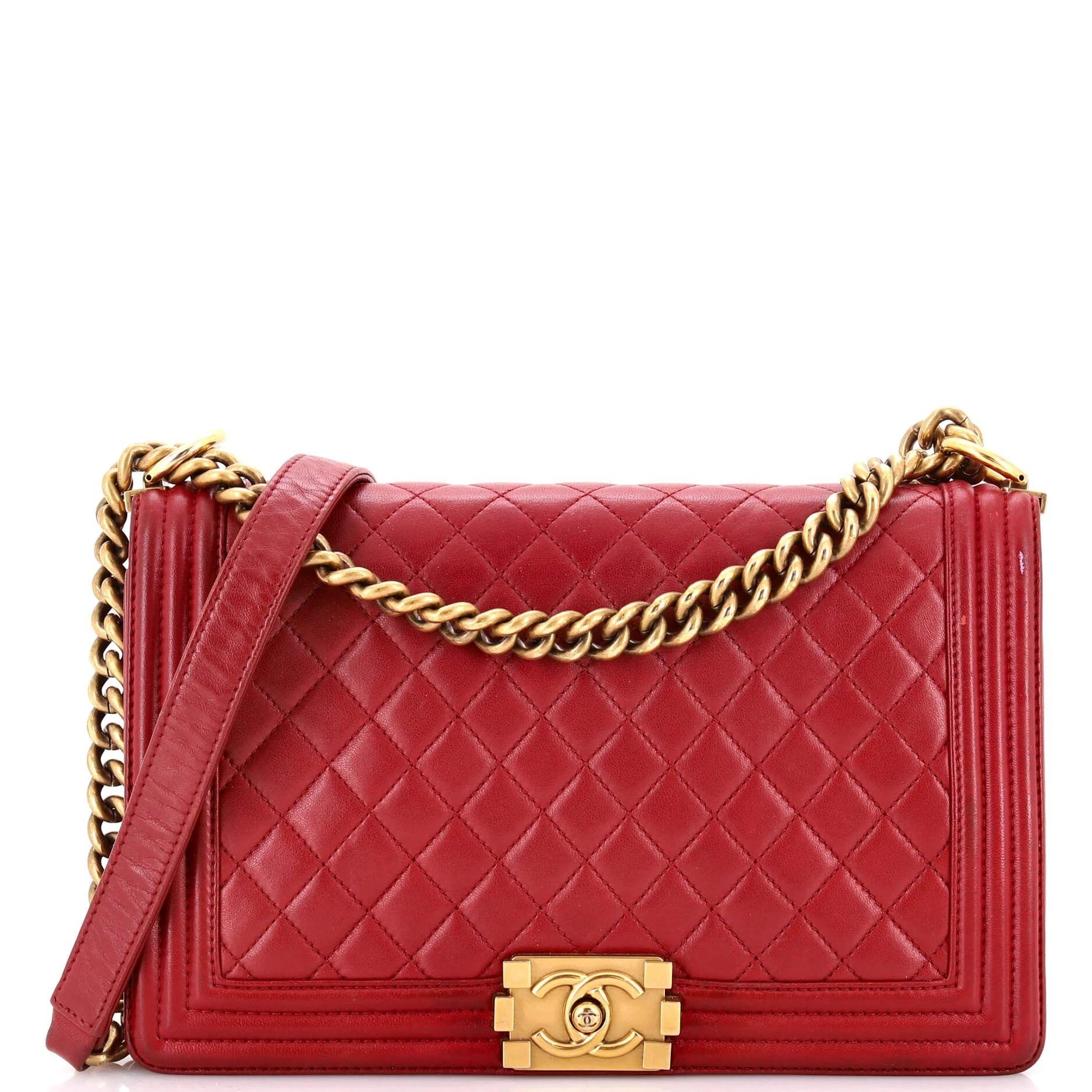 Boy leather handbag