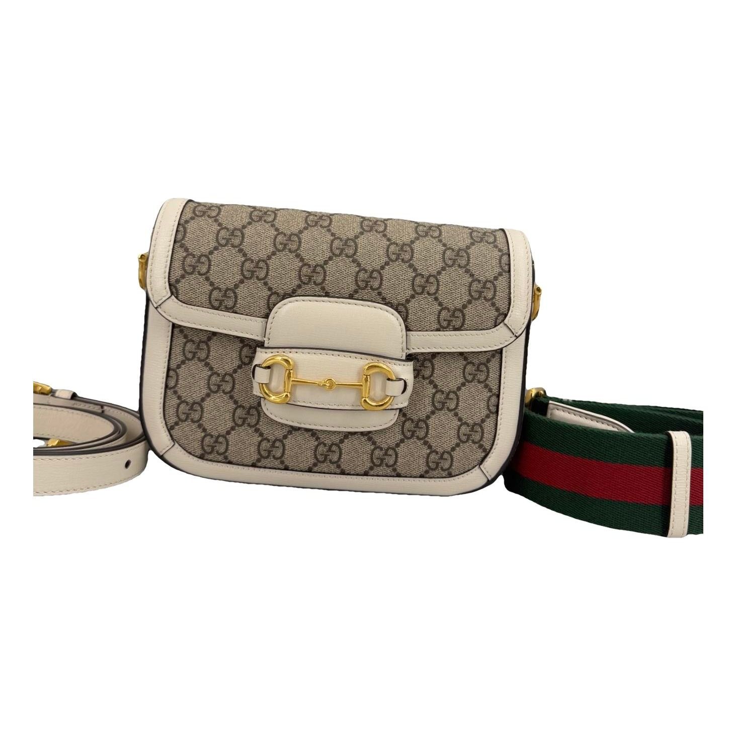 Horsebit 1955 Flap leather handbag