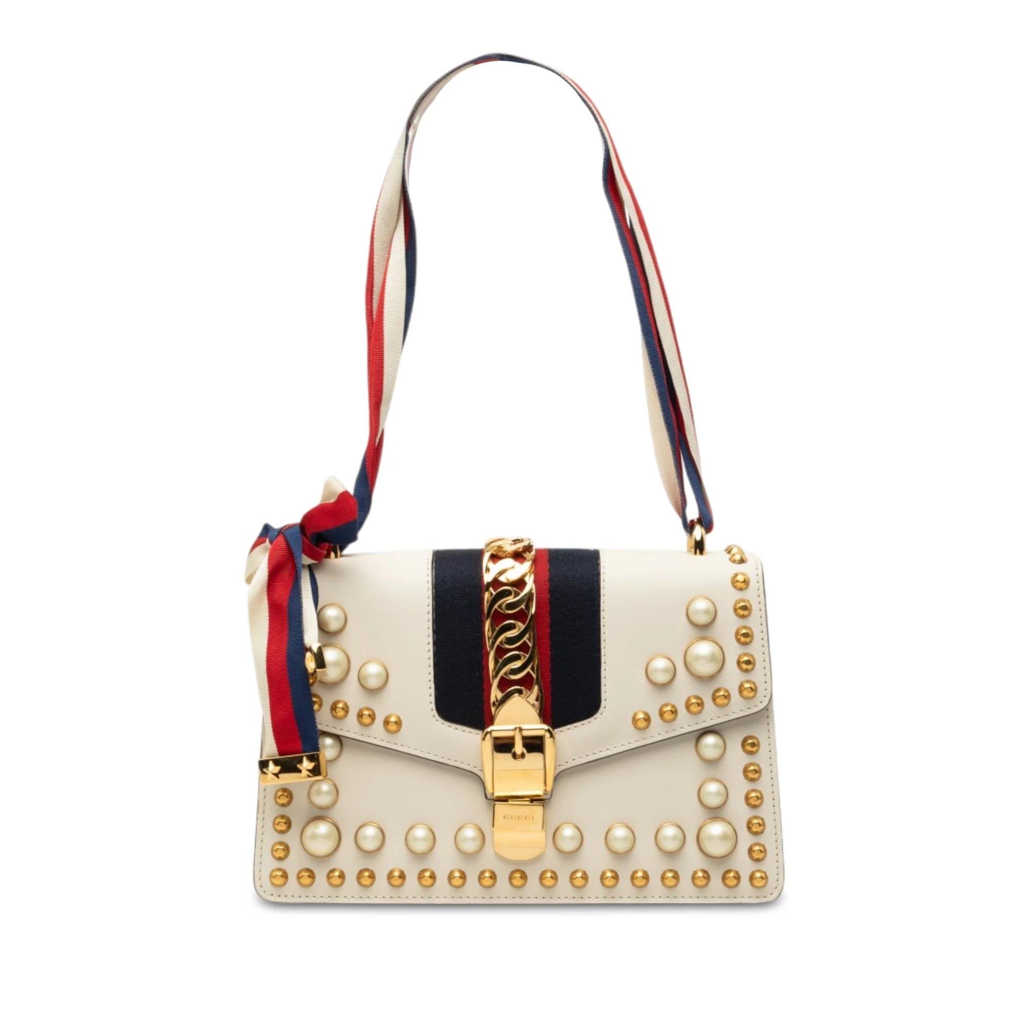 Sylvie leather satchel