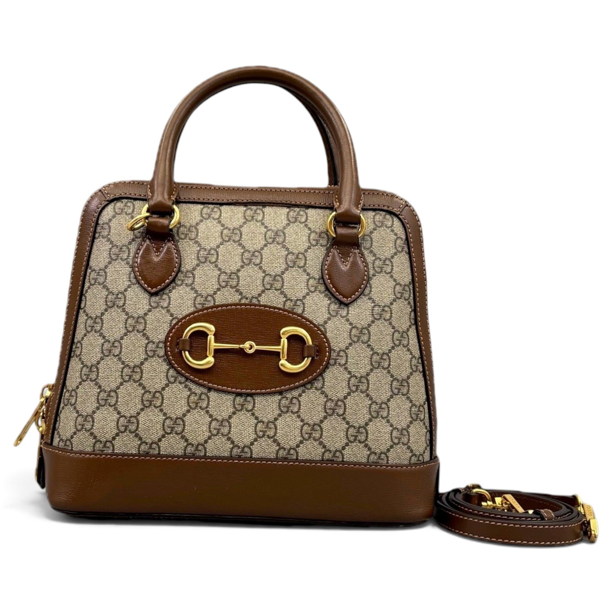 Handle Horsebit 1955 cloth handbag