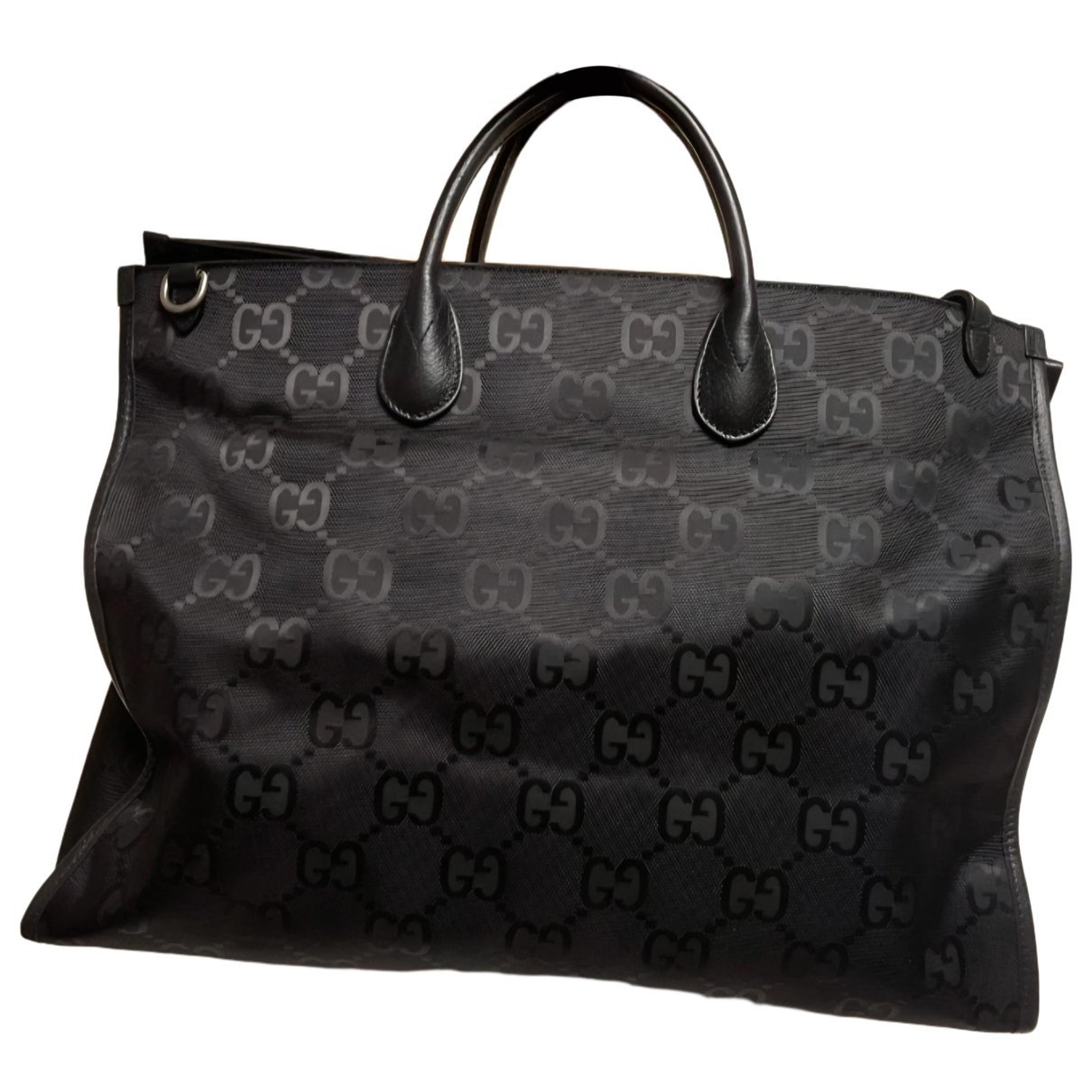 Leather tote