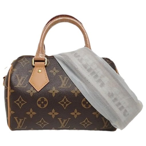 Nano Speedy / Mini HL leather handbag
