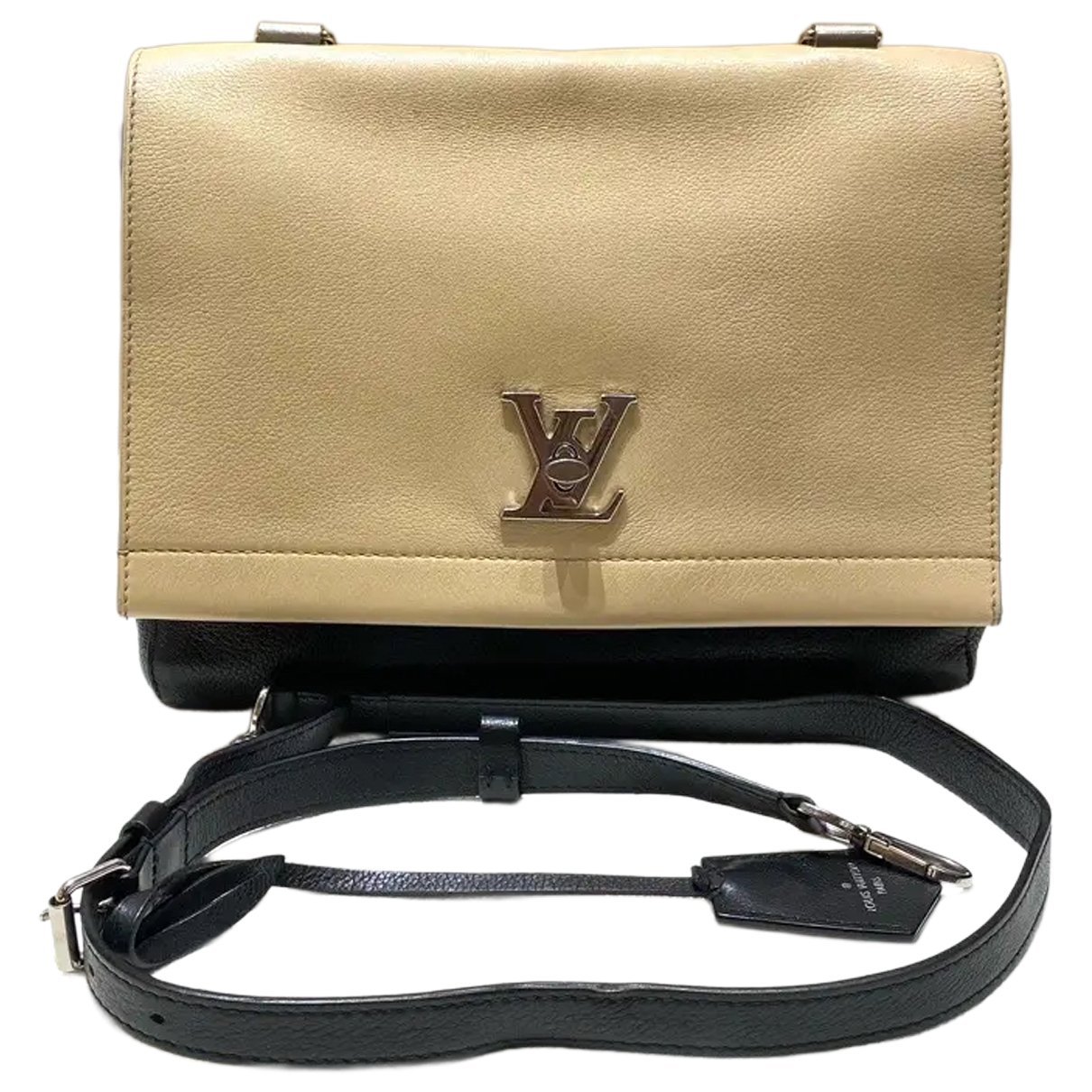 Lockme leather crossbody bag
