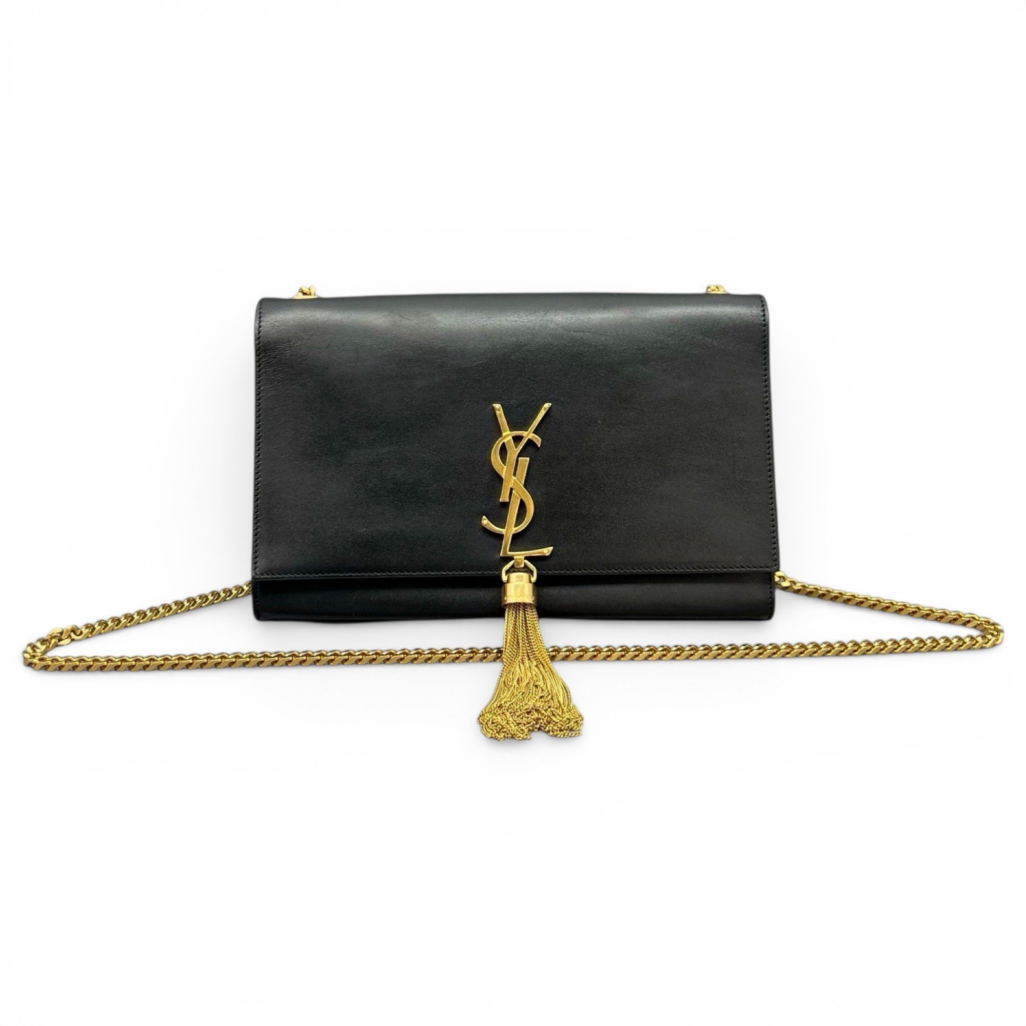 Saint Laurent Kate monogramme leather handbag