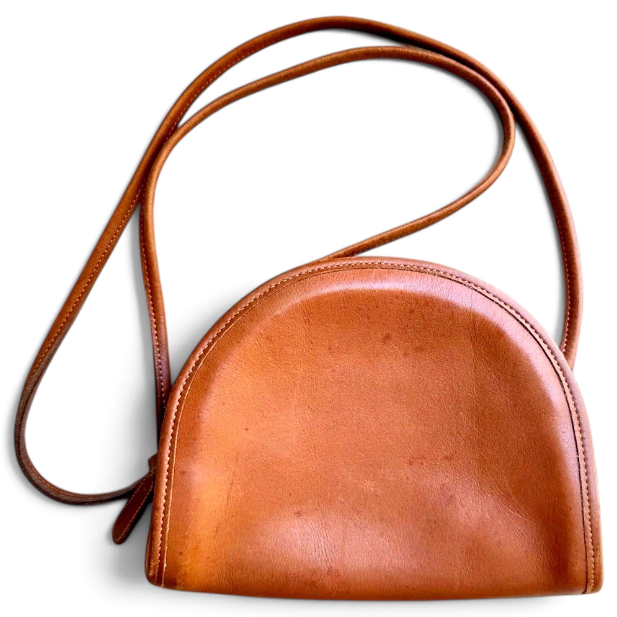 Leather crossbody bag