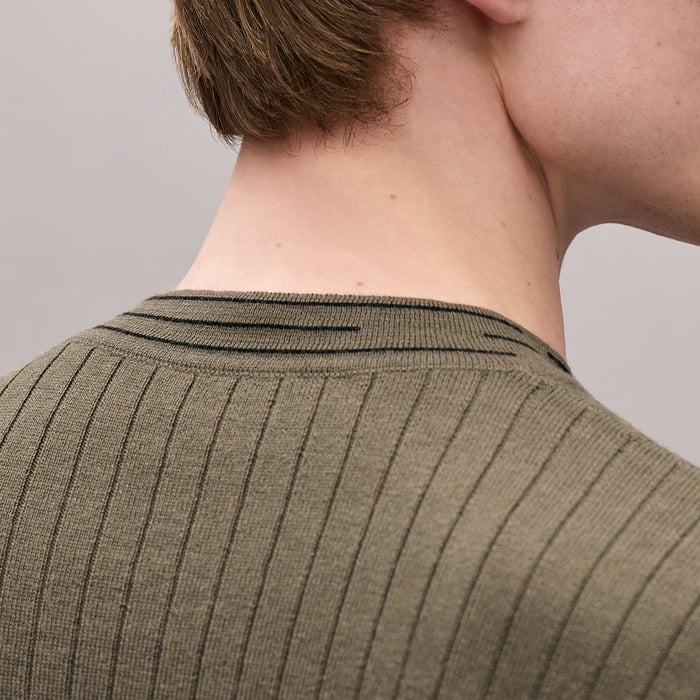 Tourbe "Detail Etriviere Alpaga" Crewneck Sweater