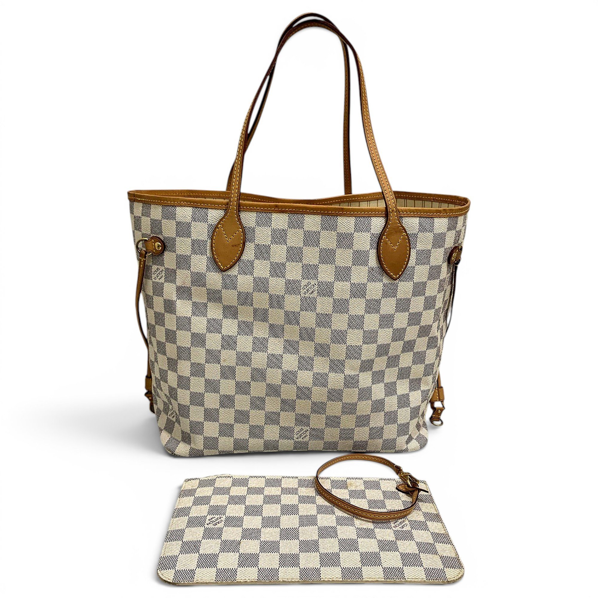 Neverfull leather tote
