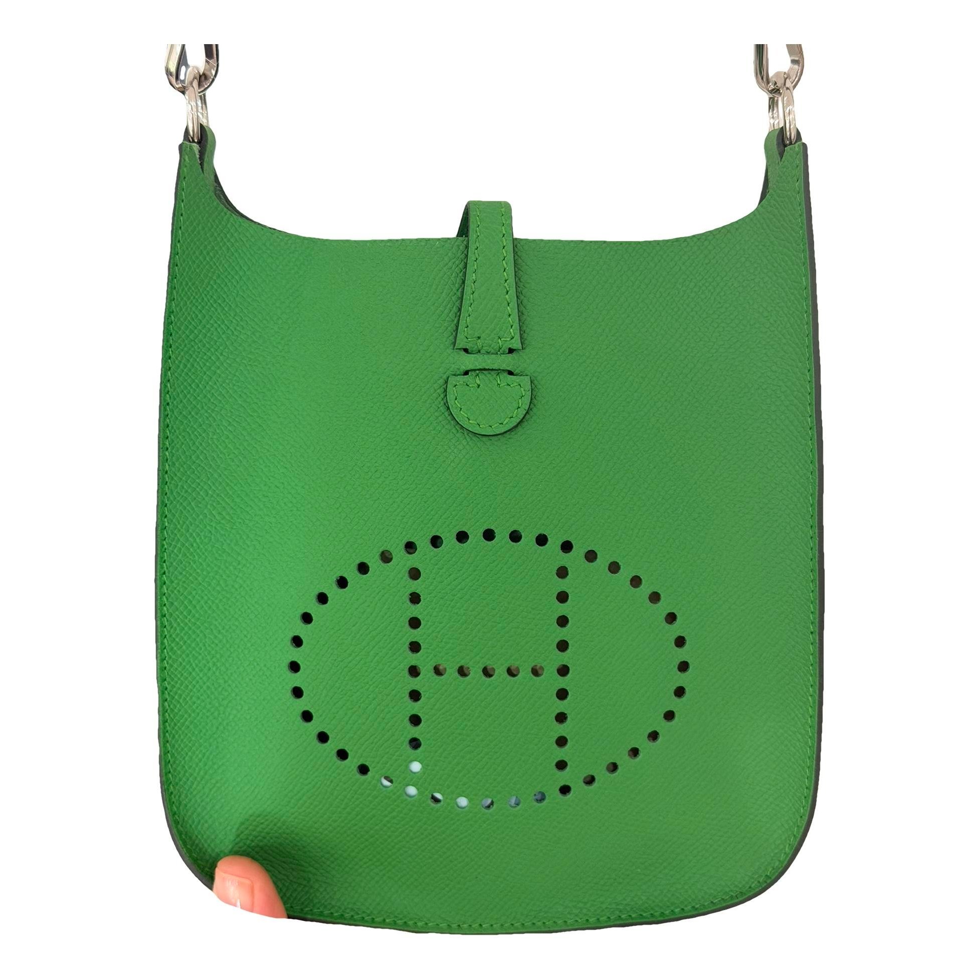 Hermes Evelyne Handbag Vert