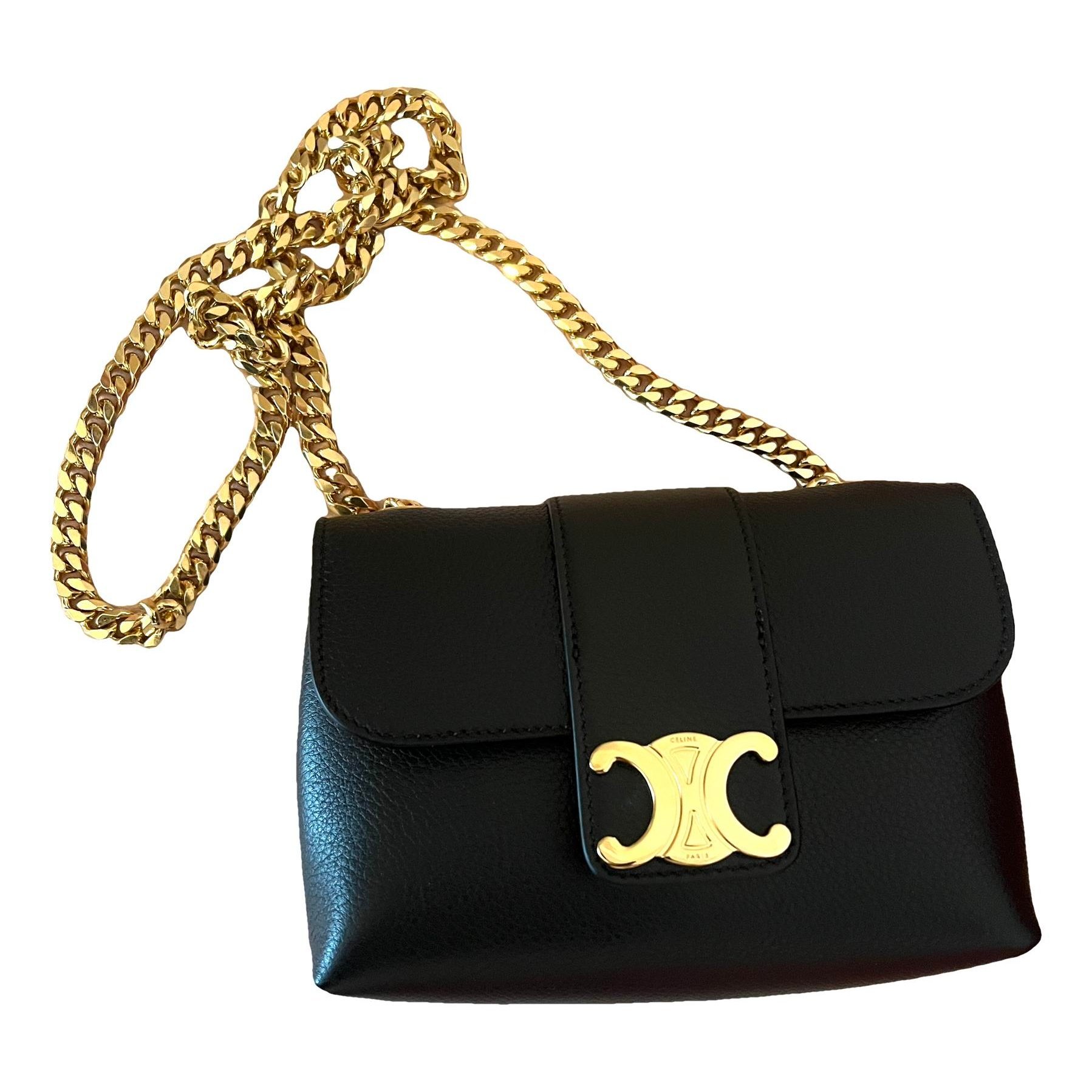 Celine Victoire leather handbag