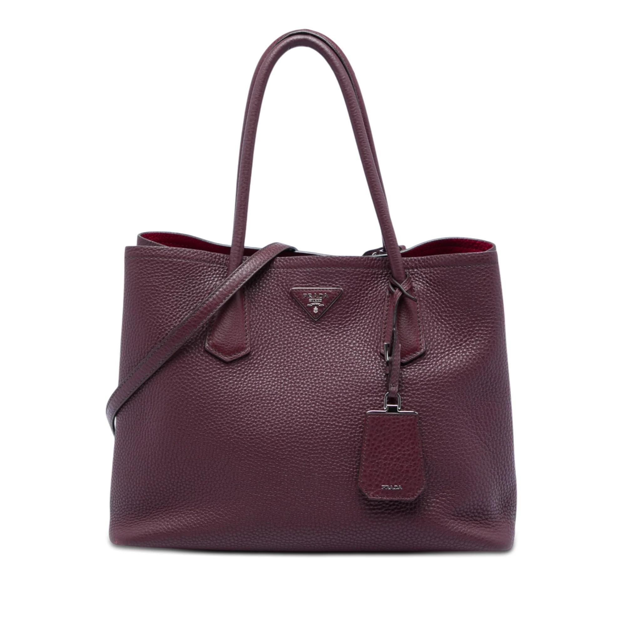 Double pony-style calfskin handbag