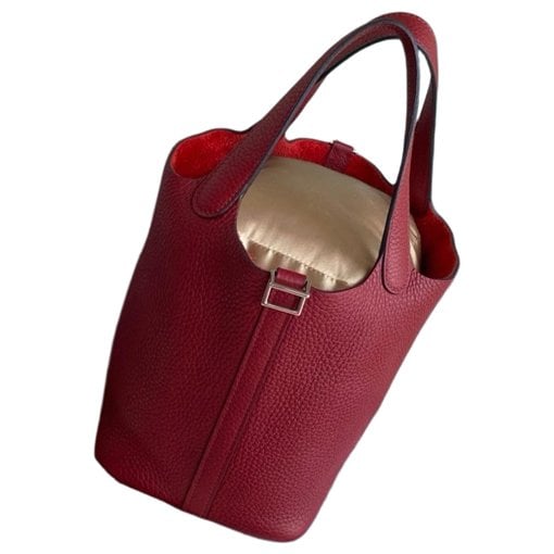 Picotin leather handbag