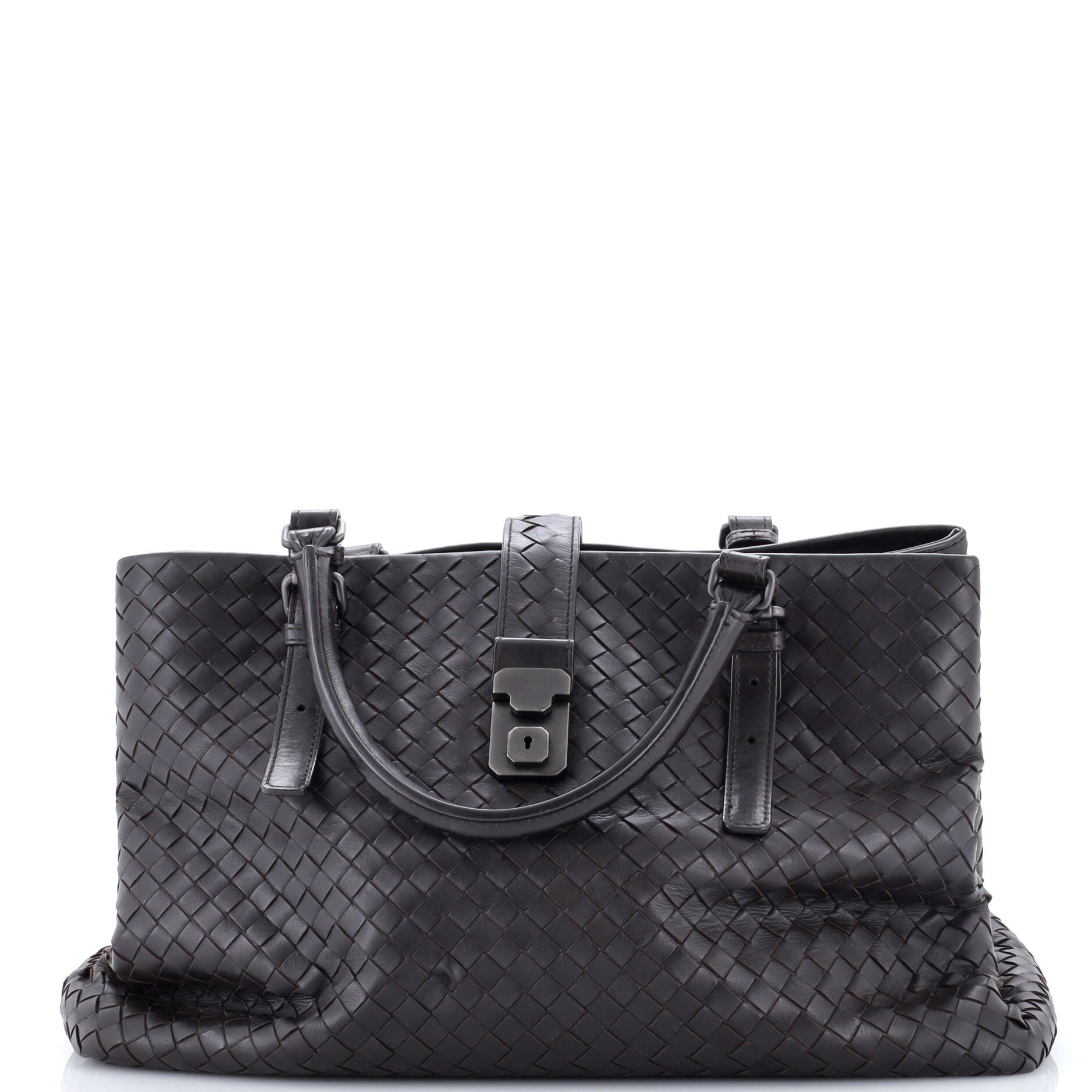 Roma Bag Intrecciato Nappa Large
