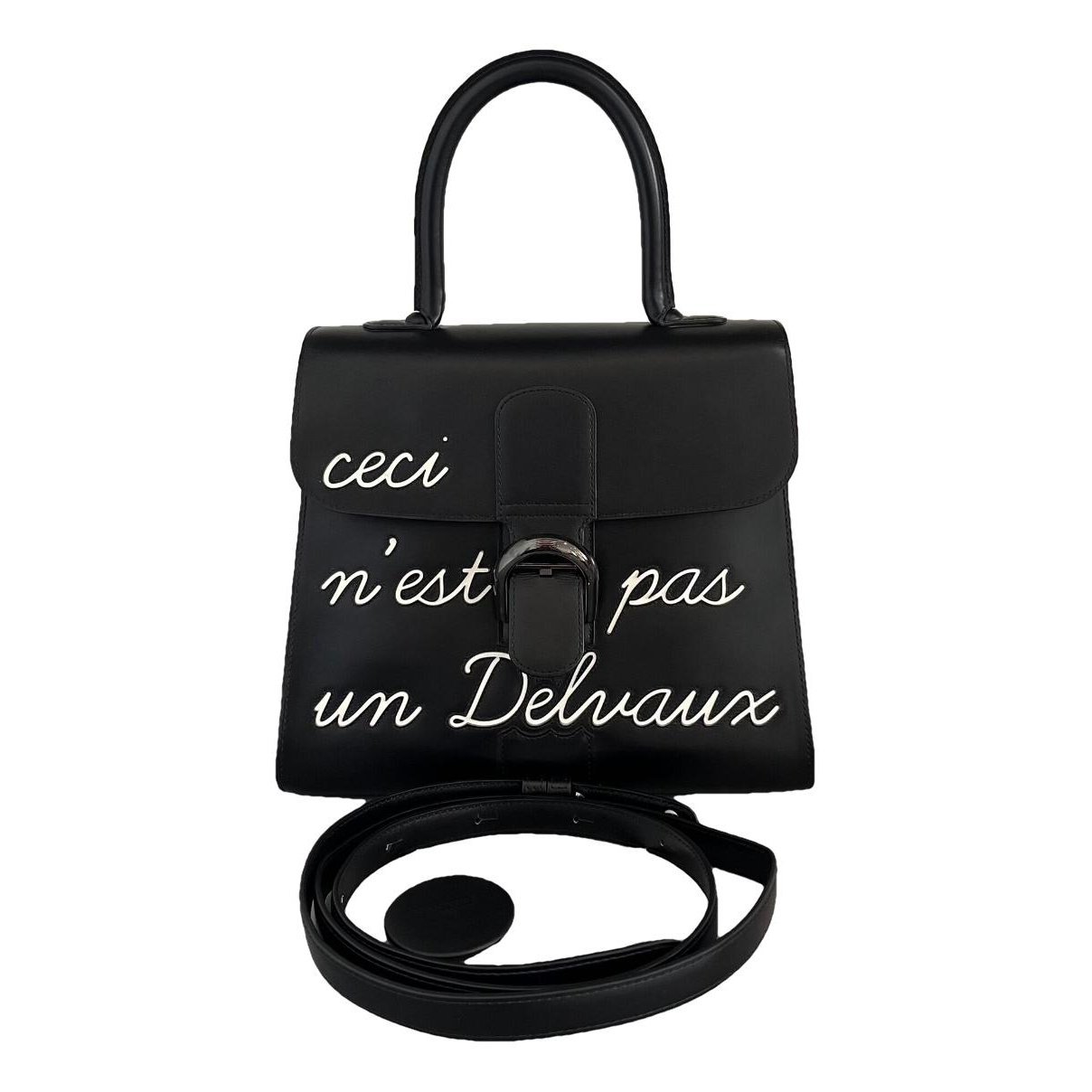 Brillant leather handbag