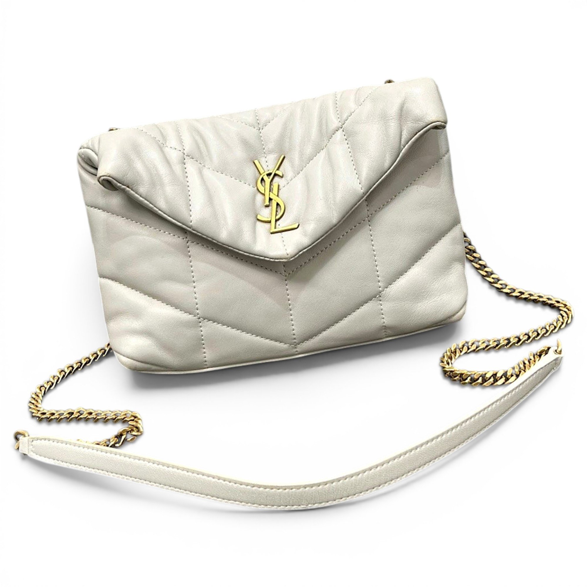 Loulou Puffer leather handbag