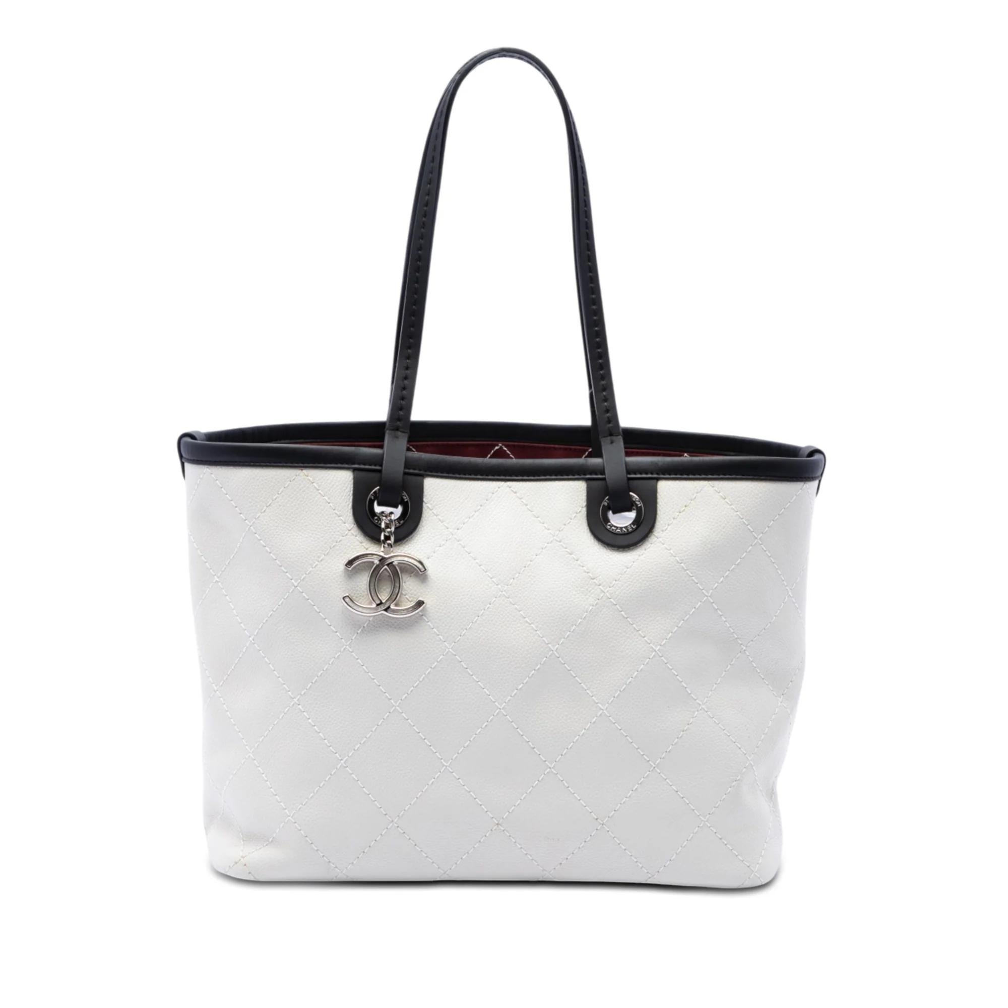 Leather tote
