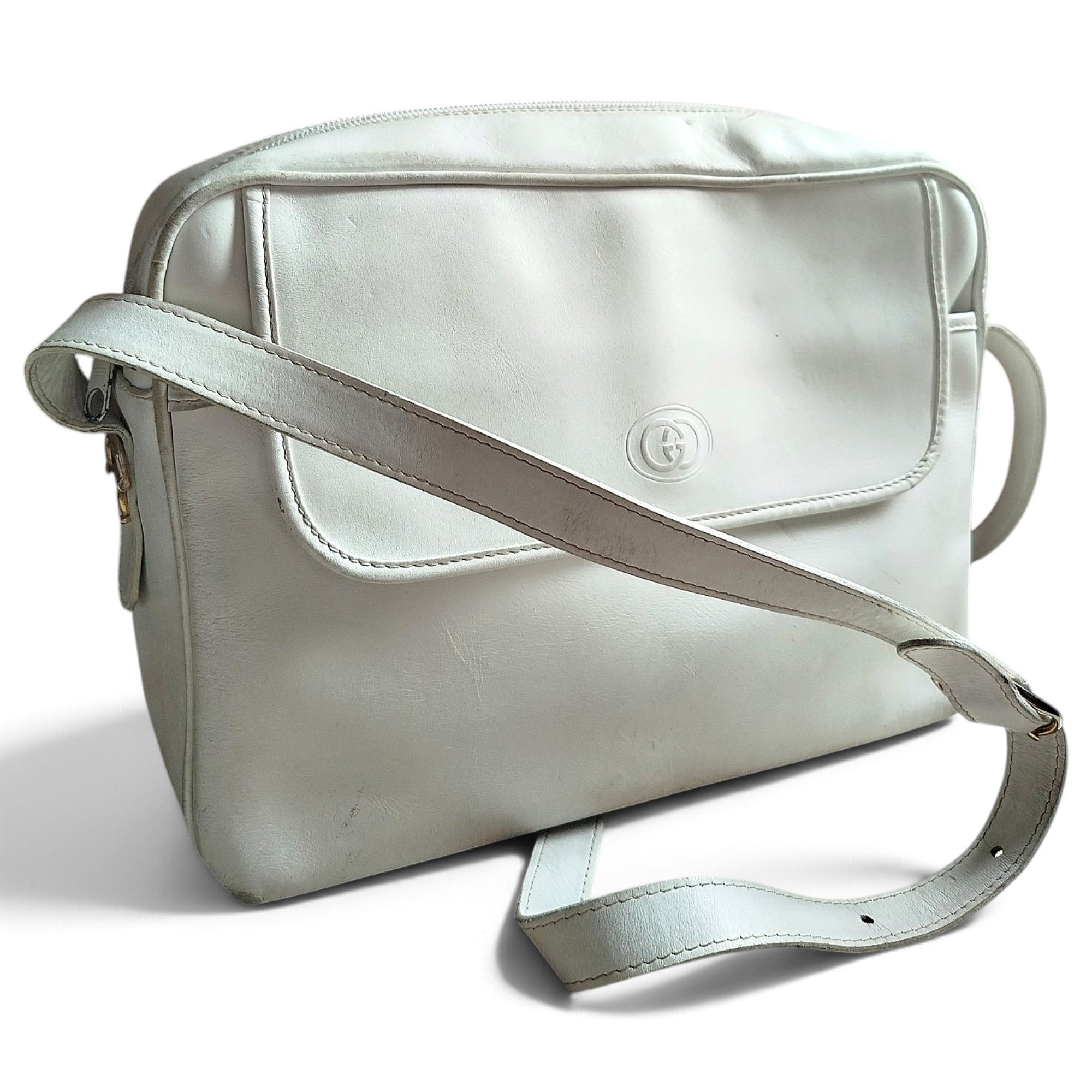Leather crossbody bag